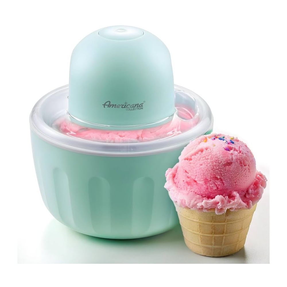 New in box! Americana 1 pint ice cream maker.